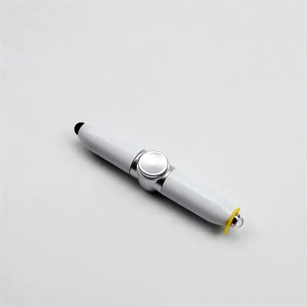 Fingertip Gyro Ballpoint Pen LED Illuminated Stylus