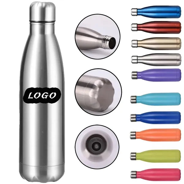 17oz. Stainless Steel Coke Bottle Thermos Cup