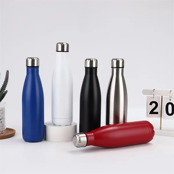 17oz. Stainless Steel Coke Bottle Thermos Cup