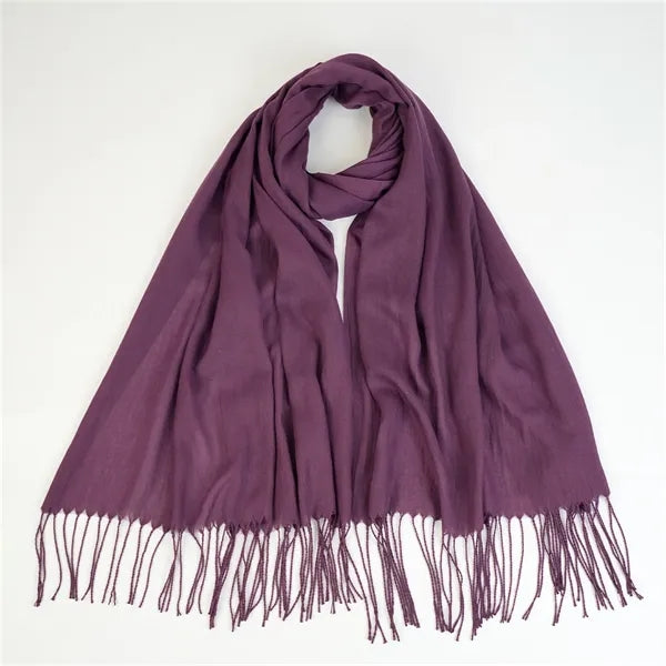 79" x 27" Womens Pashmina Shawl Wraps Cashmere Winter Scarf