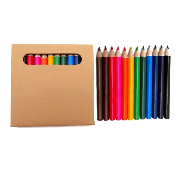 12 Pieces Colored Pencil Set