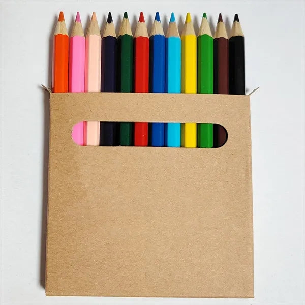 12 Pieces Colored Pencil Set
