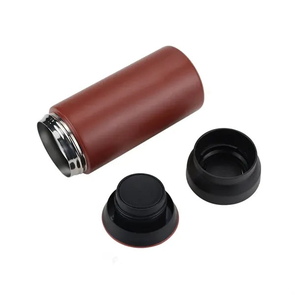 12oz Stainless Steel Water Bottle with Flattop Lid