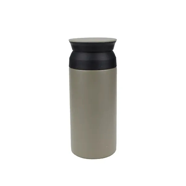 12oz Stainless Steel Water Bottle with Flattop Lid