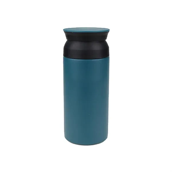 12oz Stainless Steel Water Bottle with Flattop Lid