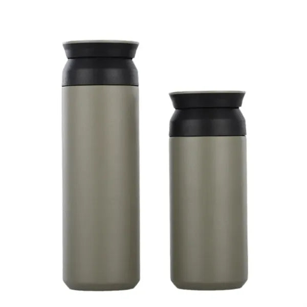 12oz Stainless Steel Water Bottle with Flattop Lid