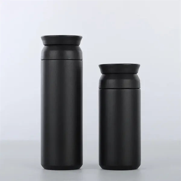 12oz Stainless Steel Water Bottle with Flattop Lid