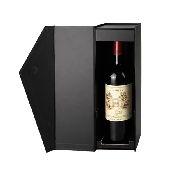 Four-corner Folding Red Wine Gift Box