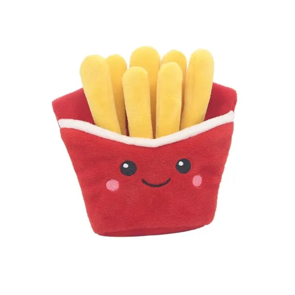 Food Stuffed Pet Plush Sound Toy