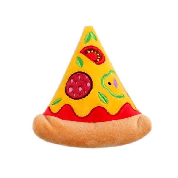 Food Stuffed Pet Plush Sound Toy