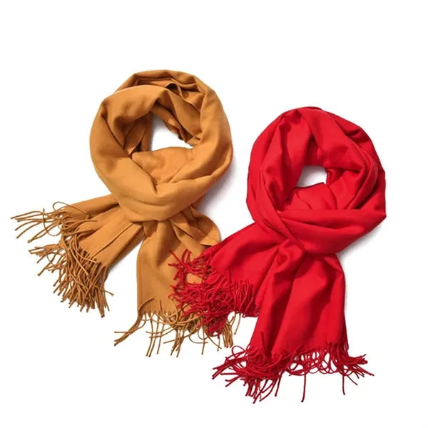 Large Soft Cashmere Feel Pashmina Shawl Scarf