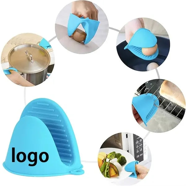 Kitchen Silicone Heat Resistant Cooking Pinch Oven Mitts