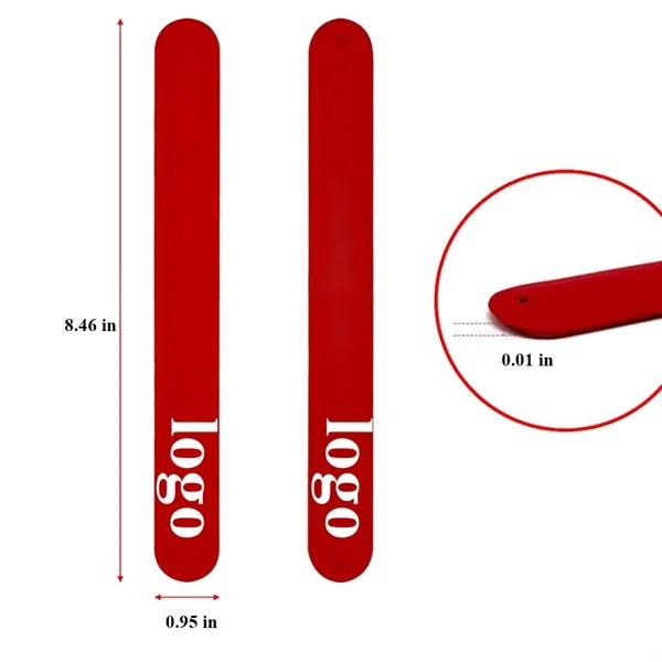Colorful Customizable Slap Bracelets For Kids