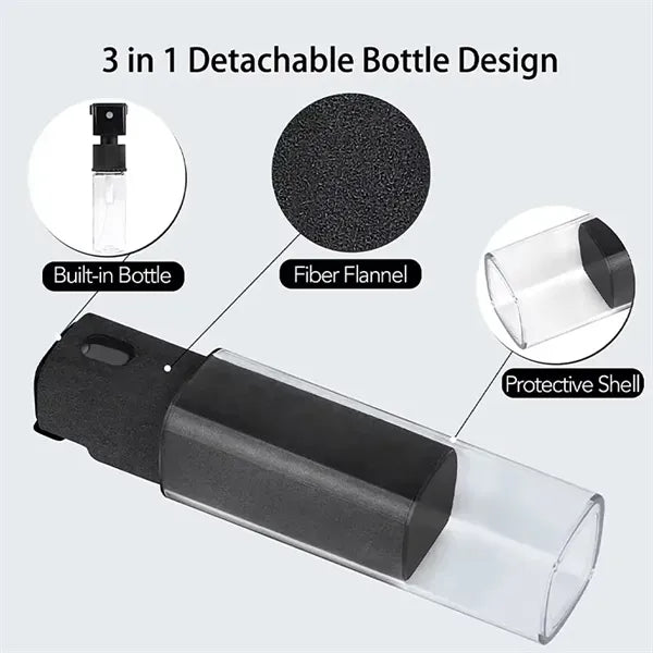 Screen Cleaner Spray Bottle & Microfiber Cleaning Cloth Set