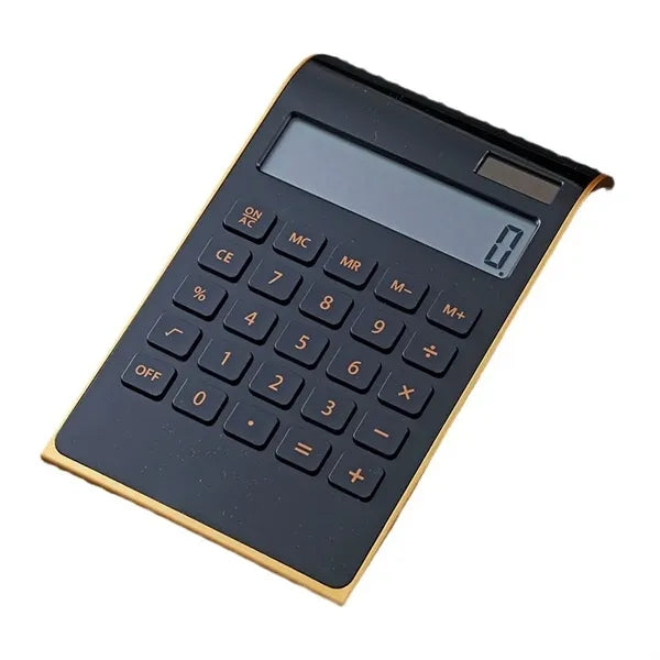 LCD 10-Digit Desktop Solar Calculator for Office