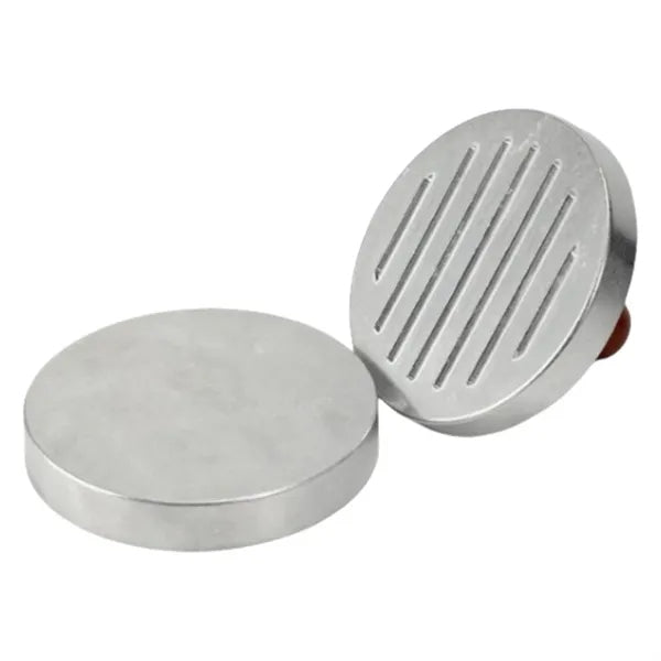 Round Aluminum Hamburger Press