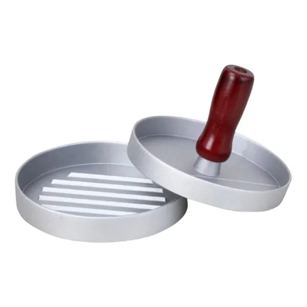 Round Aluminum Hamburger Press