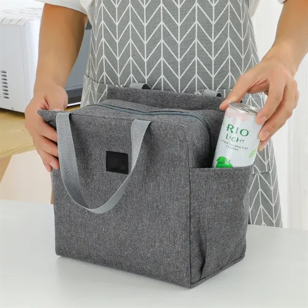 Large Capacity Insulated Cooler Lunch Tote Bag for Work Picn