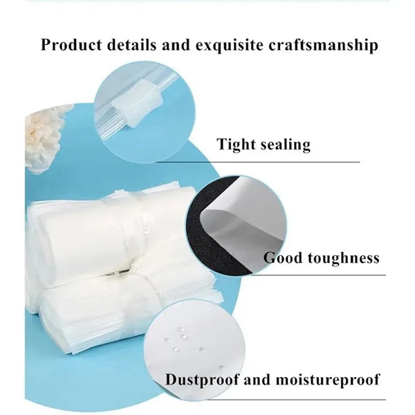 Frosted Zipper Bags
