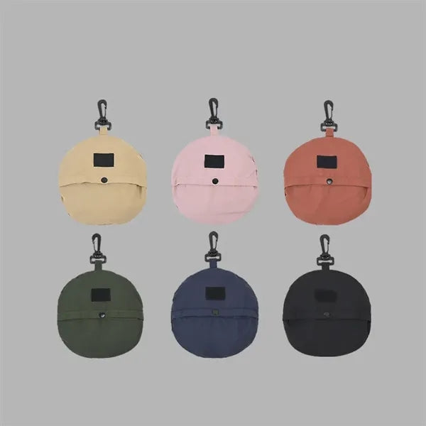 Foldable Unisex Bucket Sun Hat, Wide Brim Fishing Boonie Cap
