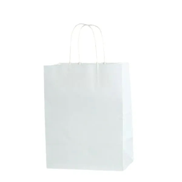 Kraft Paper Gift Bag with Handles for Shopping Party Retail