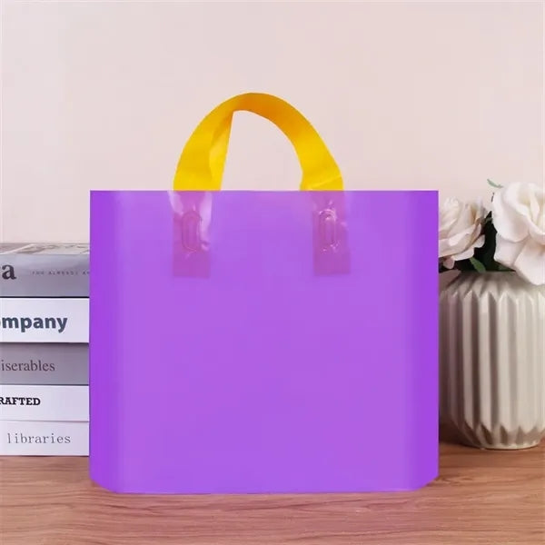 Plastic Bags with Soft Handle Gift Merchandise Sack