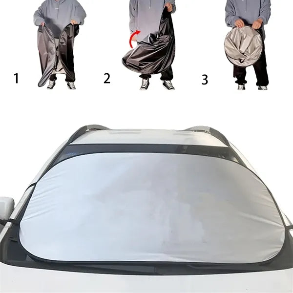Folding Car Sunshade Front side