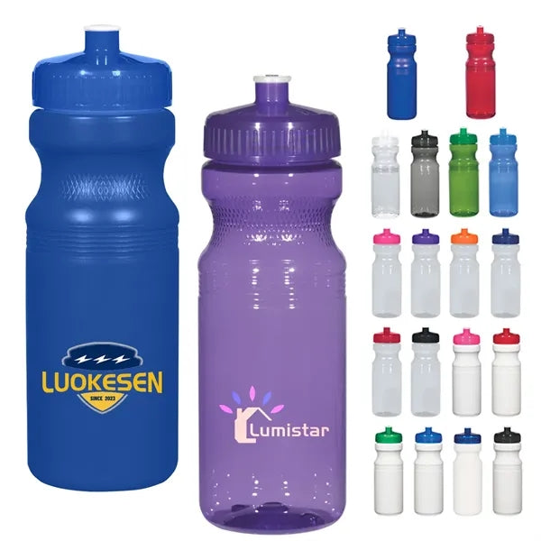 24oz Plastic Sports Water Bottle