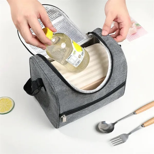 Crossbody Half-Moon Shaped Cooler Bag with Handle