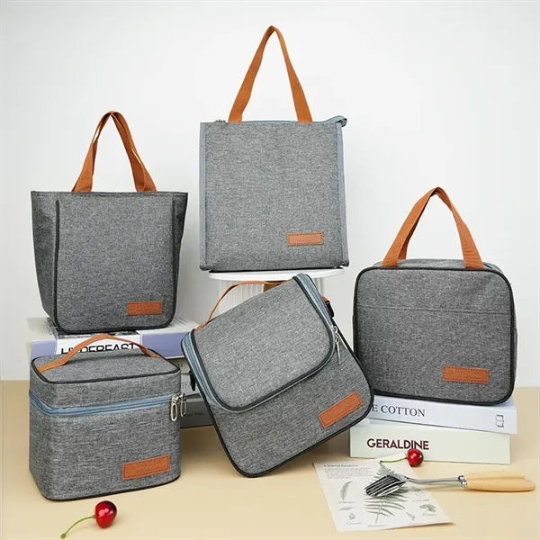 Crossbody Half-Moon Shaped Cooler Bag with Handle