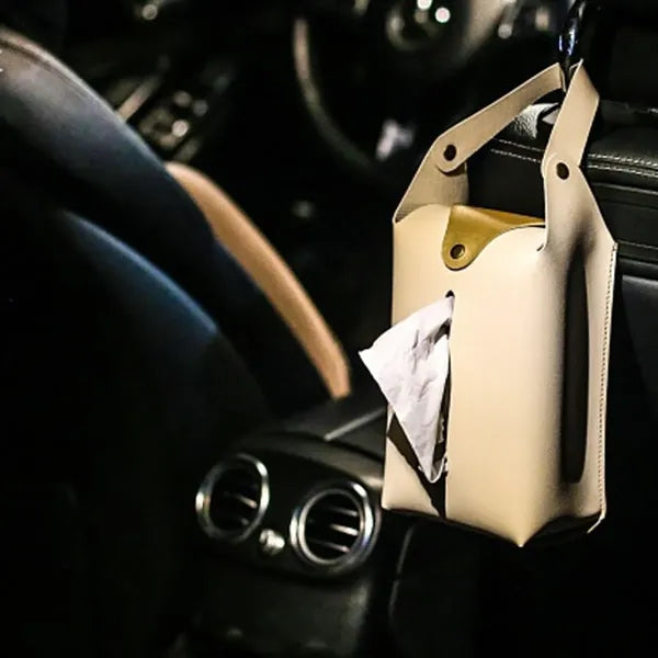 Car Tissue Box With Handle