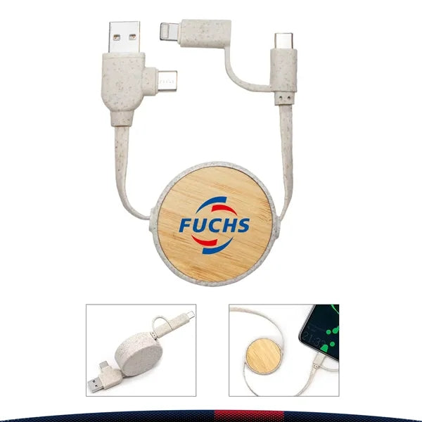 Eco-Friendly Retractable Charging Cable