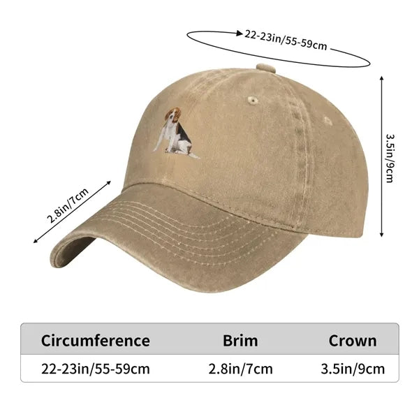 Funny Cute Beagle Couple Hat