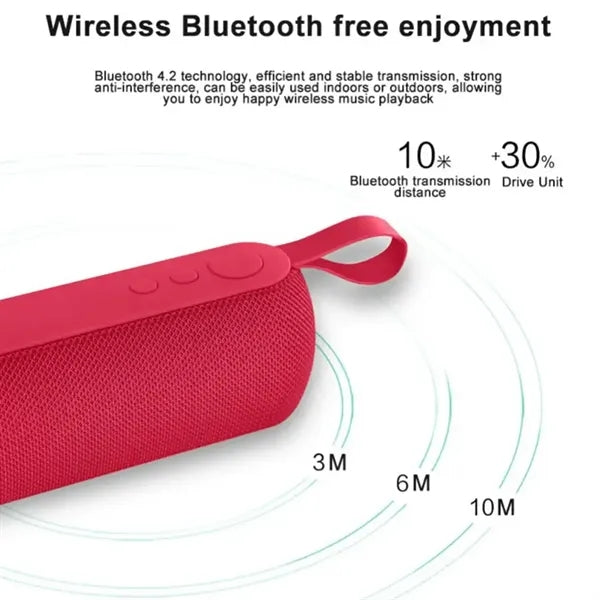 Portable Mini Fabric Bluetooth Speaker