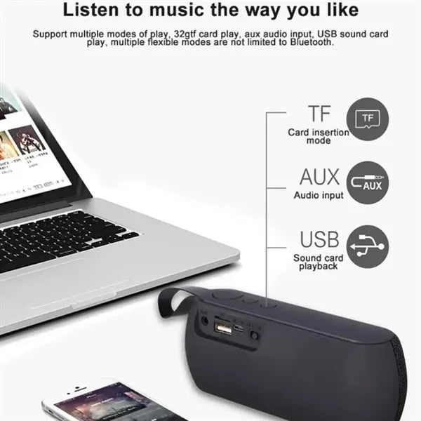 Portable Mini Fabric Bluetooth Speaker