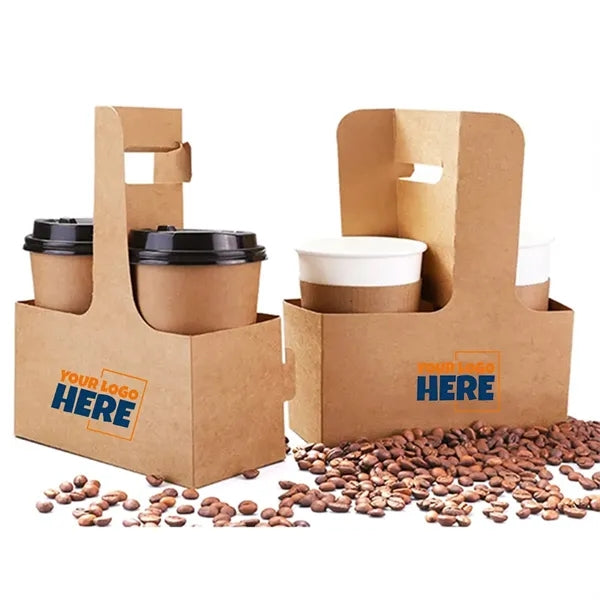 2 Cups Drink Carrier With Handles