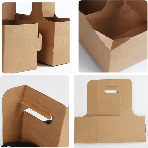 2 Cups Drink Carrier With Handles