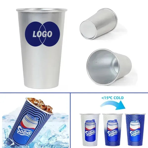 15oz Color-Changing Aluminum Cup