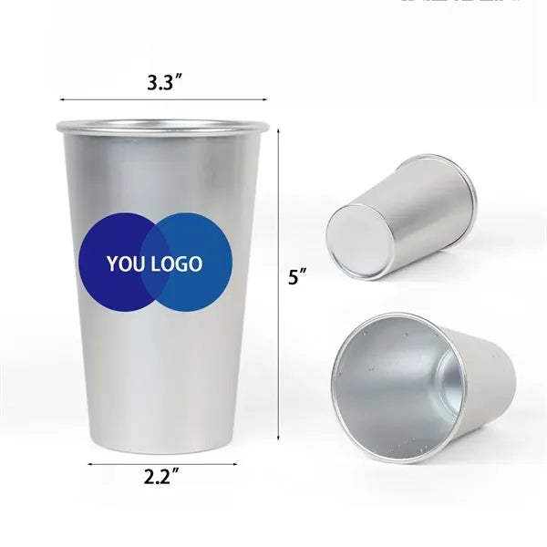 15oz Color-Changing Aluminum Cup