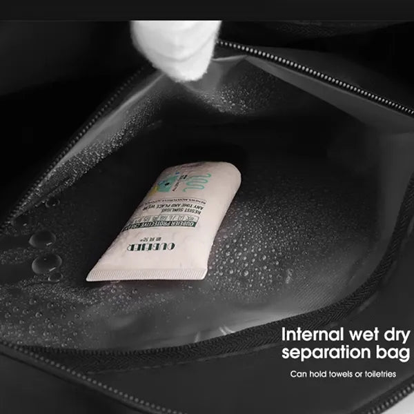 Multi-Compartment Waterproof Travel Duffel Bag