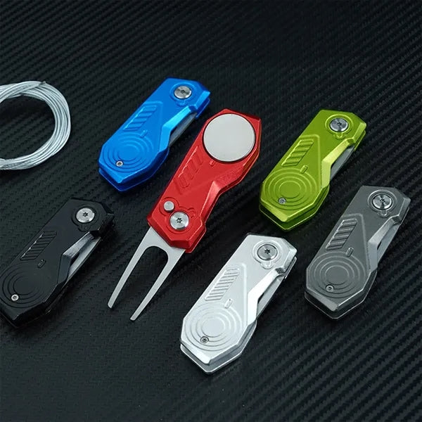 Foldable Golf Divot Repair Tool