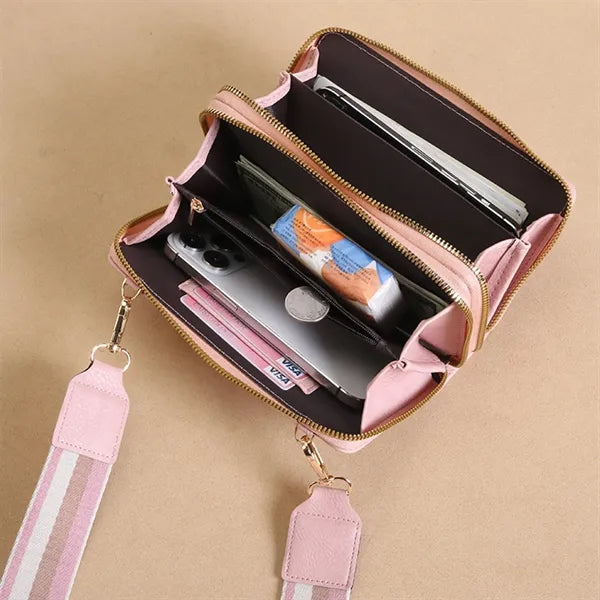 Leather Multi-Function Crossbody Bag Set