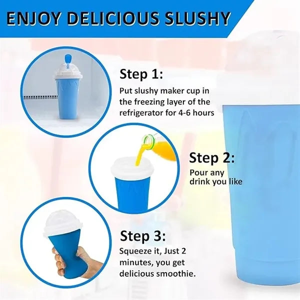 Kids Use Magic Quick Frozen Smoothie Cup