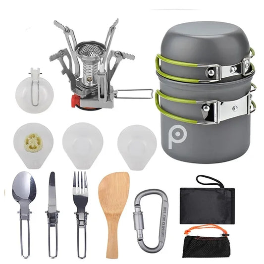 Portable Outdoor Cookware Set