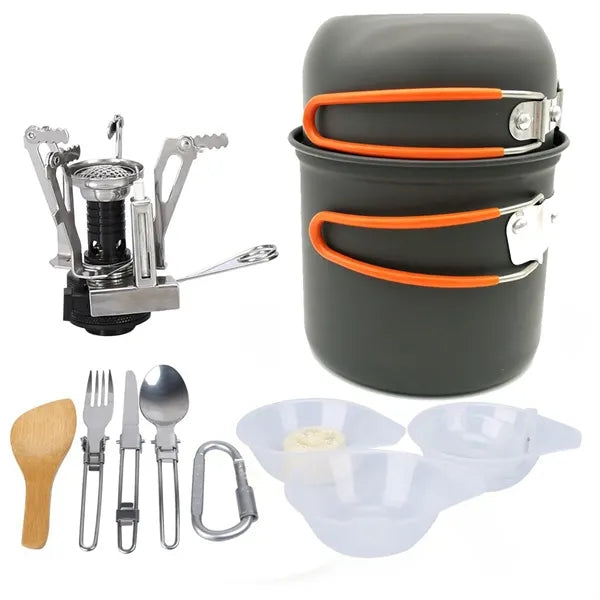Portable Outdoor Cookware Set