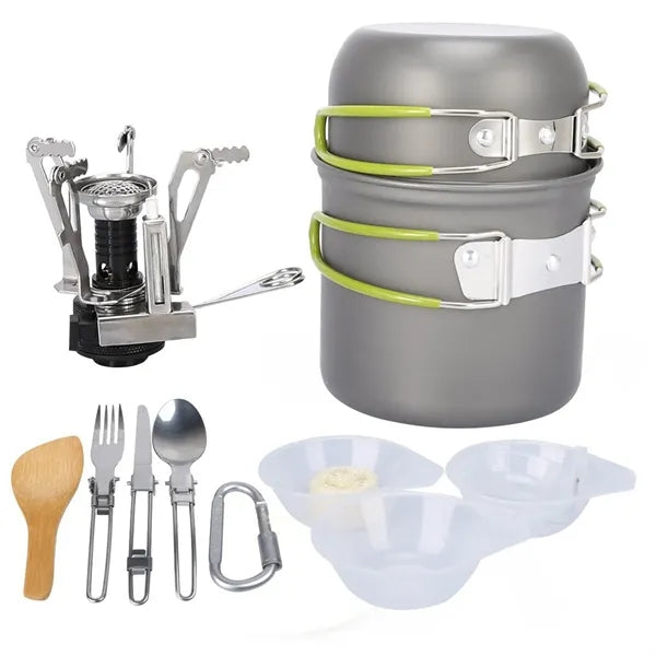 Portable Outdoor Cookware Set