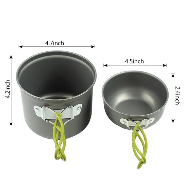 Portable Outdoor Cookware Set