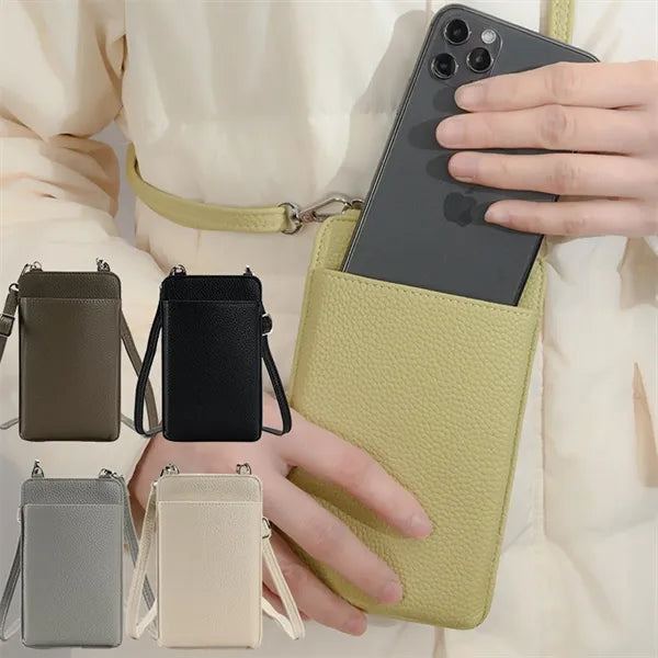 Crossbody Phone Bag with Dual Storage