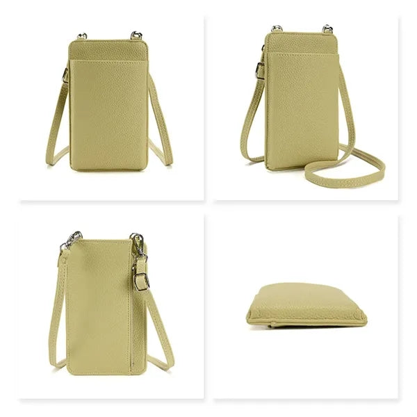 Crossbody Phone Bag with Dual Storage