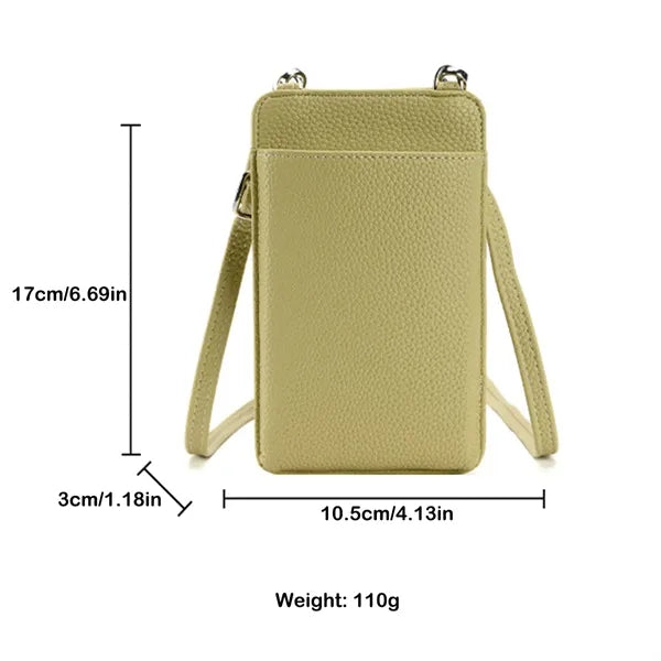 Crossbody Phone Bag with Dual Storage